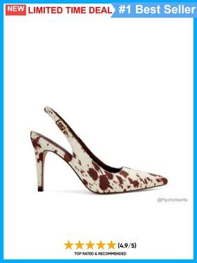 Slingback Heels Closed Pointed Toe Stiletto High Heels Buckle Slip On Pump Shoes